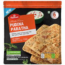 haldiram pudina paratha - minute khana 360